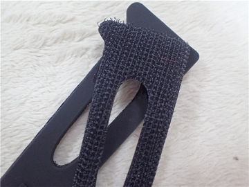 Velcro Black Hook Dan Loop Patch Kustom Untuk Pakaian Ramah Lingkungan