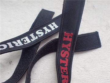 Disesuaikan Mode Polyester Velcro Anyaman Pita Tenun Untuk Pakaian Atau Label Tas