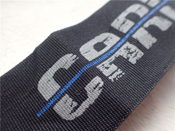 Aksesori Bagasi Tali Non Elastis, Tali Cord Nylon Datar 37MM Dengan Logo Pencetakan