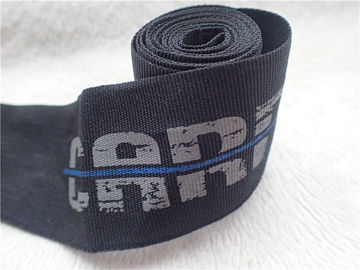 Aksesori Bagasi Tali Non Elastis, Tali Cord Nylon Datar 37MM Dengan Logo Pencetakan