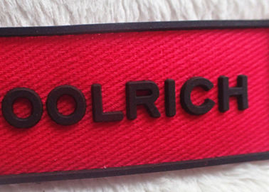 Surat Kecil Hapus LOGO Patch Untuk Pakaian / Patch Applique Kustom