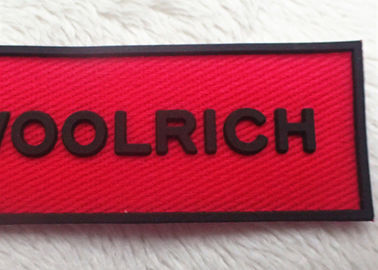 Surat Kecil Hapus LOGO Patch Untuk Pakaian / Patch Applique Kustom