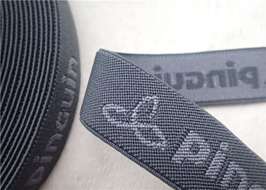 Warna Nuansa Abu-abu Jacquard Band Elastis Untuk Pinggang Atau Pakaian Dalam