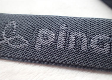 Warna Nuansa Abu-abu Jacquard Band Elastis Untuk Pinggang Atau Pakaian Dalam
