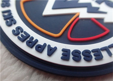 Patch Silikon Bulat Kustom Profesional Untuk Pakaian Ramah Lingkungan