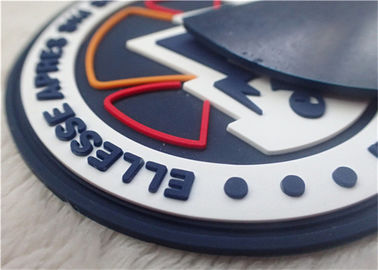 Patch Silikon Bulat Kustom Profesional Untuk Pakaian Ramah Lingkungan