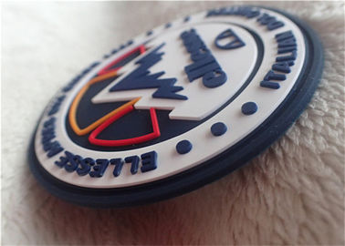Patch Silikon Bulat Kustom Profesional Untuk Pakaian Ramah Lingkungan