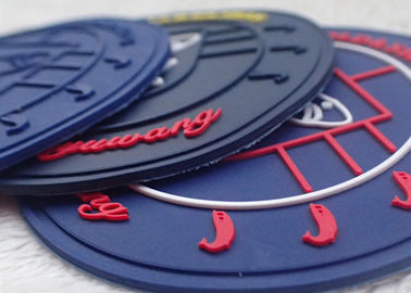 Patch Logo Karet 3 Dimensi Timbul Untuk Sepatu / Koper OEKO SGS BV