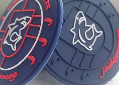 Patch Logo Karet 3 Dimensi Timbul Untuk Sepatu / Koper OEKO SGS BV