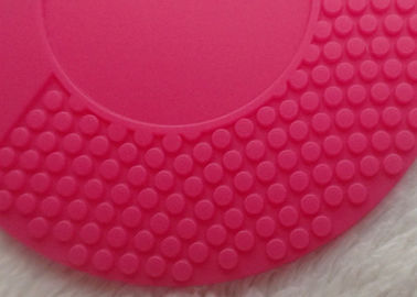 Mawar Merah Lembut PVC Patch Untuk Instrumen Cuci Wajah / Patch Silikon Lembut