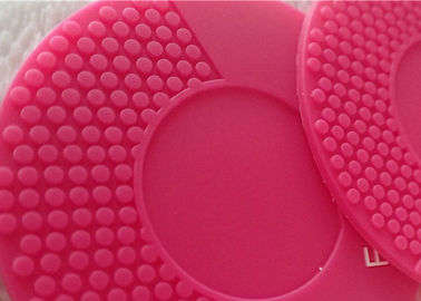 Mawar Merah Lembut PVC Patch Untuk Instrumen Cuci Wajah / Patch Silikon Lembut