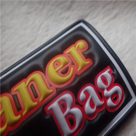 Patch TPU Lembut Multi - Warna Dengan Garis Jahit Untuk Tas Fashion