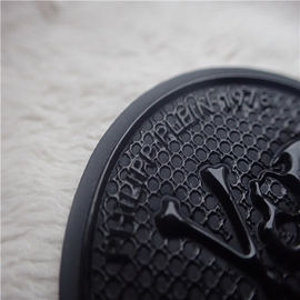 Cool Men&#39;s &#39;s Coat Skull Logo - Catching Custom TPU Patch Untuk Merek Fashionable