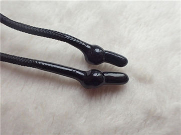 Single Color Non Cord Cord tape Dengan Shinny Silicone Edings Untuk Penarik Tas