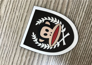 Patch Logo Microfiber Karet Profesional Disesuaikan Untuk Pakaian Dan Tas Dll