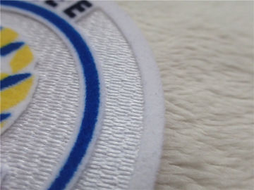 Mode Kustom Pakaian Patch Federasi Sepak Bola Dicuci Label Berkelompok Tatami Untuk Pakaian