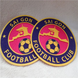 Football Club Kustom Patch Pakaian Perpindahan panas Tatami berkelompok Label Pakaian Halus
