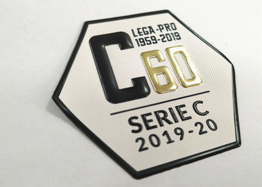 Karet TPU Silikon Transfer Panas Patch / Besi Pada Patch yang Dapat Dicetak