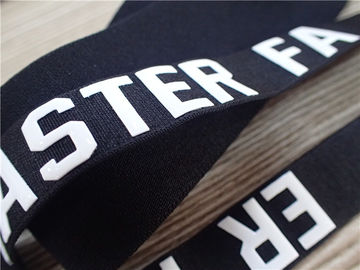 Warna Kustom Yoga Jacquard Band Elastis Untuk Pakaian Memudar Perlawanan