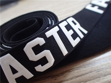 Warna Kustom Yoga Jacquard Band Elastis Untuk Pakaian Memudar Perlawanan