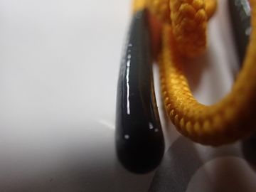 Tali Non Elastis Yang Fashionable Dengan Ujung Silikon Mengkilap Ramah Lingkungan