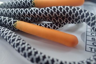 Tali Non Elastis Yang Tahan Lama Dengan Ujung Silikon Matt Untuk Jaket ， Sepatu ， Tas