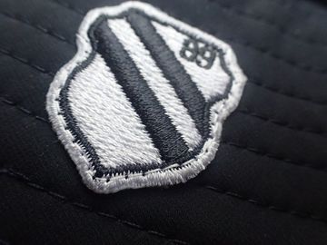 100% Katun Fashional Kustom Bordir Patch Untuk Pakaian / Bagasi