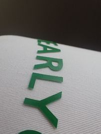 Hot - Lem Backing 3D Logo Sablon Label / Custom Cetak Patch
