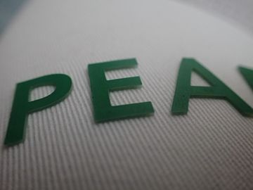 Hot - Lem Backing 3D Logo Sablon Label / Custom Cetak Patch