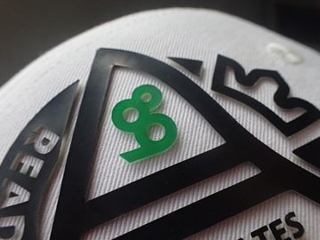 Hot - Lem Backing 3D Logo Sablon Label / Custom Cetak Patch