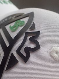 Hot - Lem Backing 3D Logo Sablon Label / Custom Cetak Patch