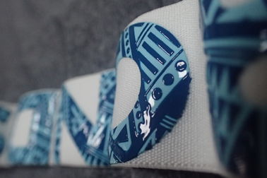 Recycle Yoga Gym Jacquard Band Elastis Untuk Bra Ramah Lingkungan