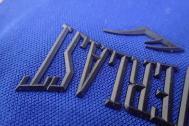 3D Logo Patch Transfer Panas Untuk Pakaian Warna Pantone yang Bisa Dicuci Tahan Lama