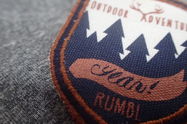 Patch Applique Sulaman yang Dipersonalisasi