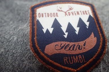 Patch Applique Sulaman yang Dipersonalisasi