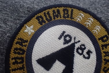 Patch Kembali Bersulam Kepadatan Tinggi Kustom