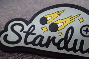 Patch Logo Karet Buatan Tangan Yang Ramah Lingkungan