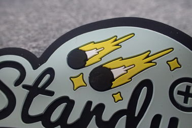 Patch Logo Karet Buatan Tangan Yang Ramah Lingkungan
