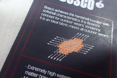 Seragam Sekolah Label Transfer Panas Yang Bisa Dicuci Besi Datar