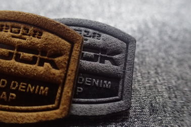 3D Snow Suit Mikro Fibre Label Pakaian Tenun Timbul Patch