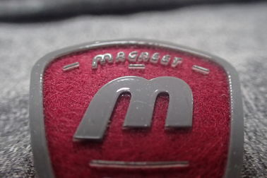Buatan Tangan Sepatu Sablon Silikon Felt Logo Patch