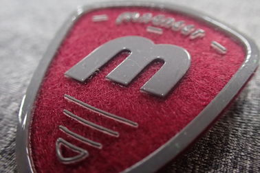 Buatan Tangan Sepatu Sablon Silikon Felt Logo Patch