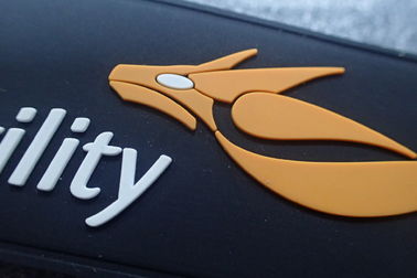 Air - Bukti 3D Logo 1.9mm Tambalan Karet PVC