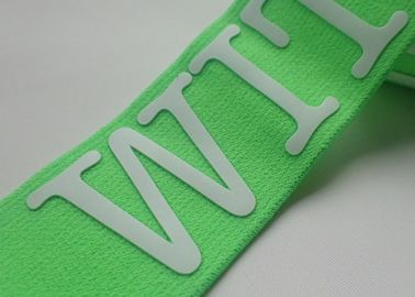 Produsen Pencetakan Logo Berwarna Disesuaikan Elastic Book Band Jacquard Elastic