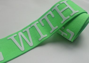 Produsen Pencetakan Logo Berwarna Disesuaikan Elastic Book Band Jacquard Elastic