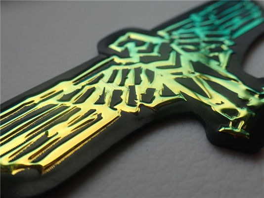 Patch Pakaian Kustom TPU 1.0cm Non Toxic Mirror