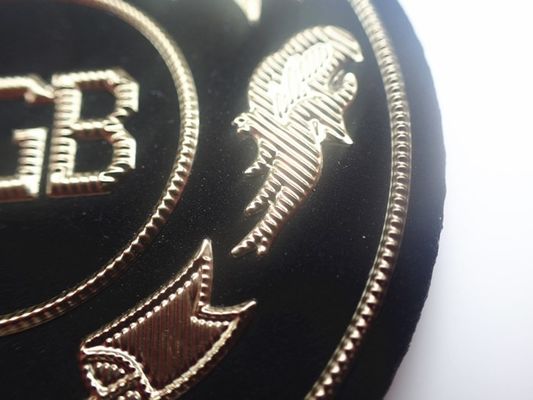 Patch TPU Frekuensi Tinggi Plating Perak Untuk Seragam