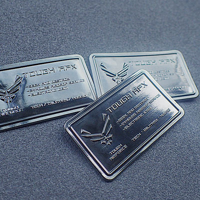 Patch Label Pakaian Cetak 3D TPU dengan Logo Nama Merek Timbul