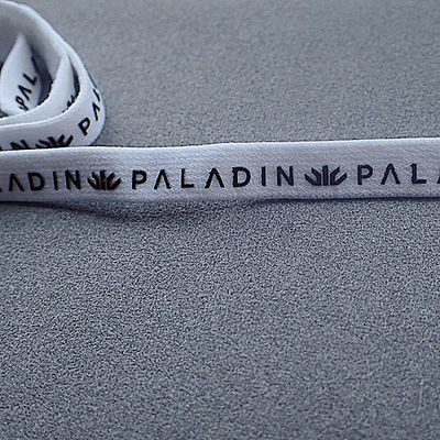 1cm Lebar Polyester Lembut Tali Elastis Tali Logo Silikon Logo Untuk Pakaian