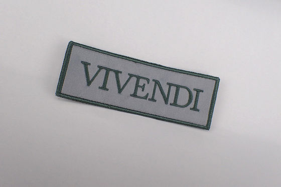 Pembuat Logo Kustom Lencana Bordir Applique Patch Bunga Untuk Pakaian